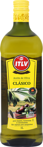 

Масло оливковое ITLV Clasico рафинированное с добавлением нерафинированных 1л
