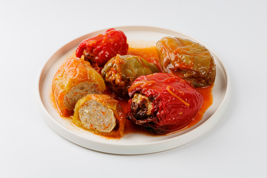 

Перец фаршированный с мясом курицы, 900 г