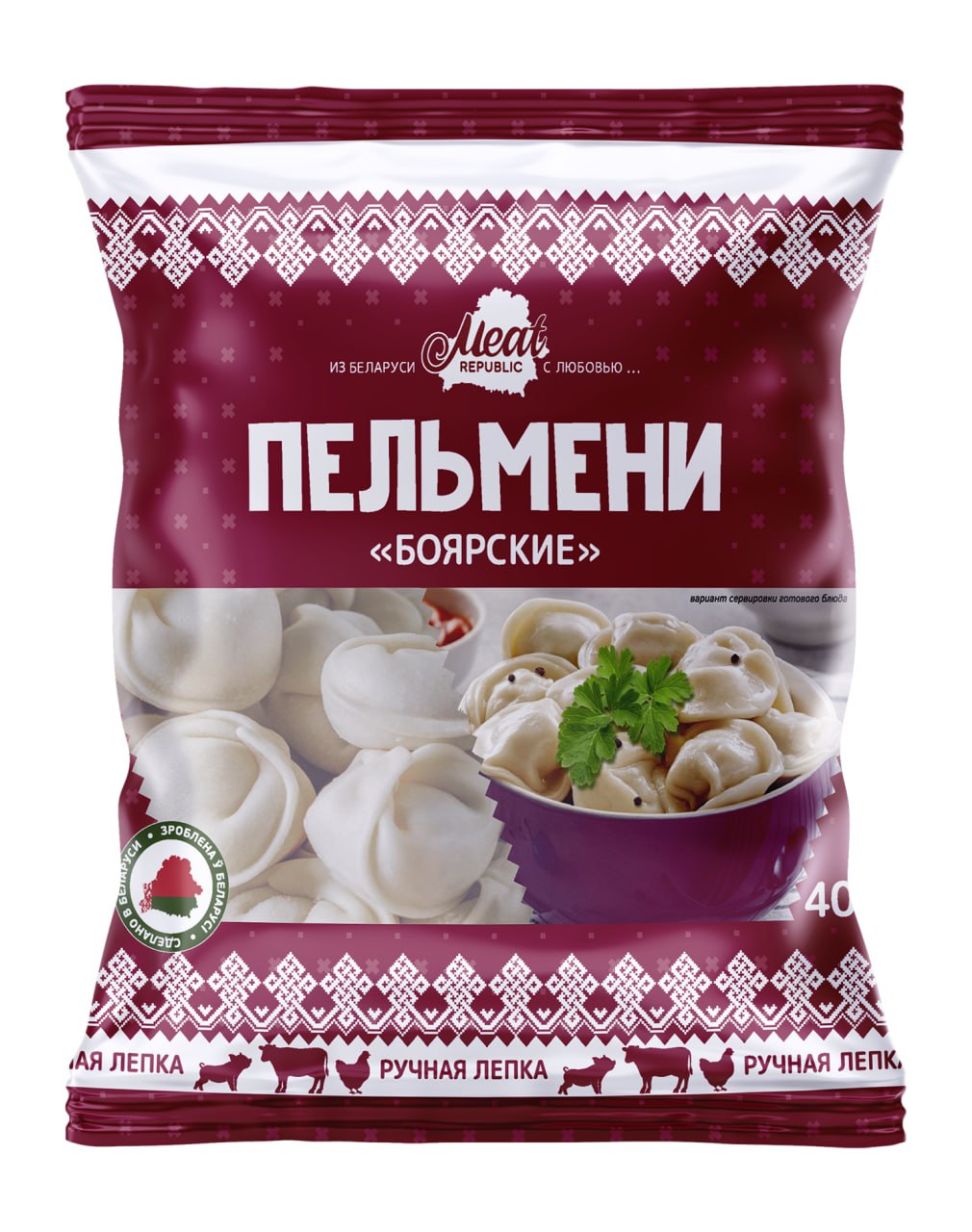 

Пельмени Meat Republic Боярские, мясные, 400 г