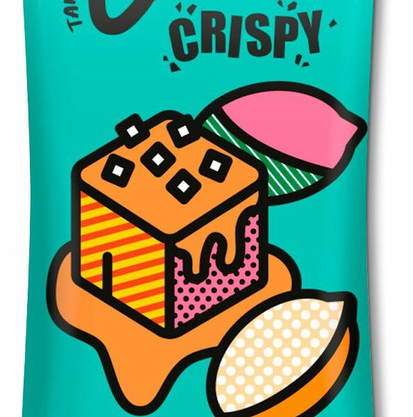 Батончик орехово-фруктовый Bite Crispy Арахис-Соленая карамель в шоколаде (без сахара), 45 г