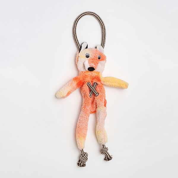 Игрушка для собак Лисица на веревке