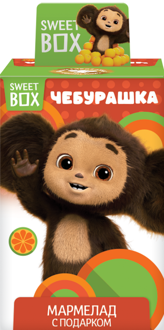 

Мармелад Sweet Box Чебурашка с игрушкой-сюрпризом 10 г