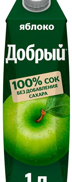 Сок Добрый Яблочный 1л