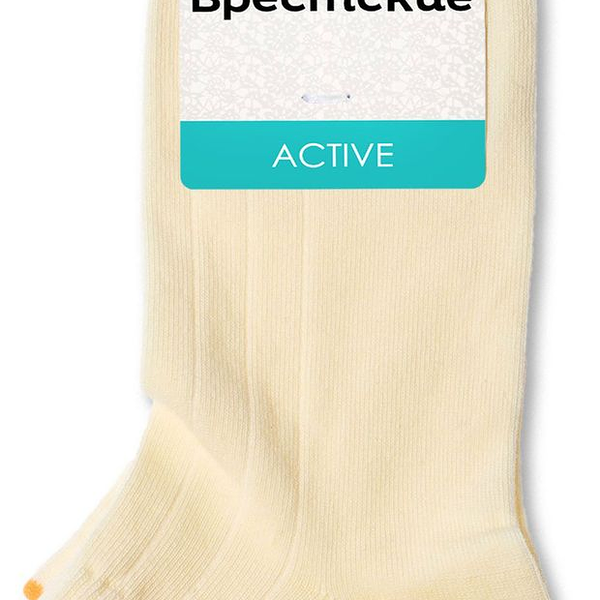 Носки женские Брестские желтые, р. 23 (36-37)