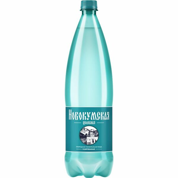 Вода минеральная Новокумская лечебно-столовая с газом 1.5 л