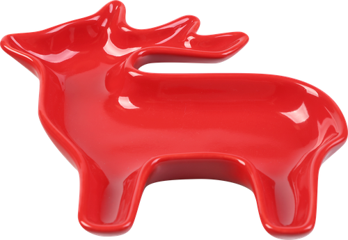 

Тарелка Homeclub фигурная Олень, фарфор