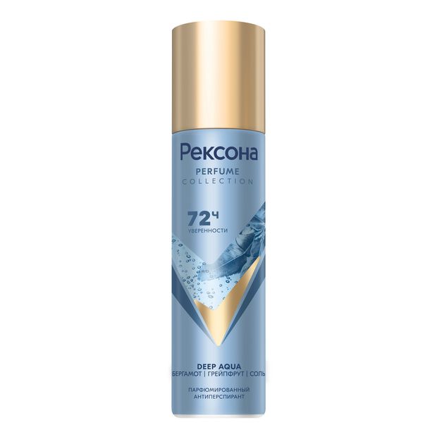 

Антиперспирант-спрей парфюмированный Rexona Deep Aqua 150 мл