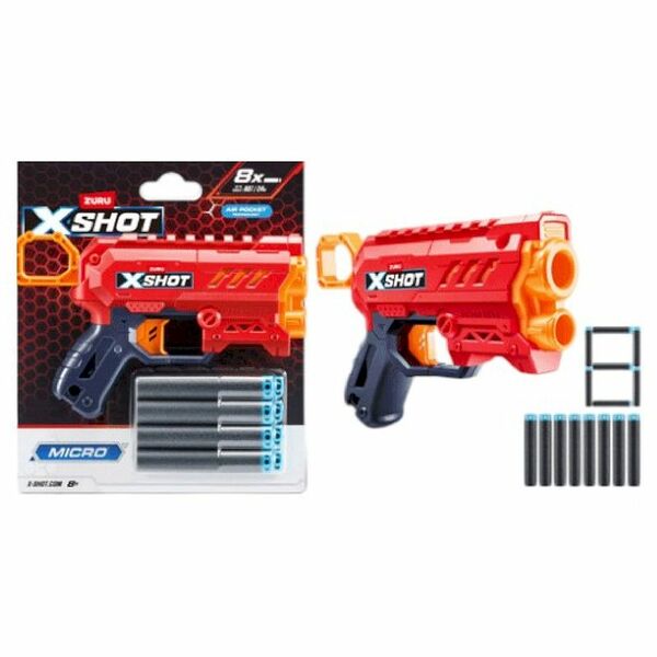 Игрушка Бластер Zuru X-Shot Micro с аксессуарами