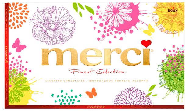 

Набор шоколадных конфет Merci Ассорти 400 г