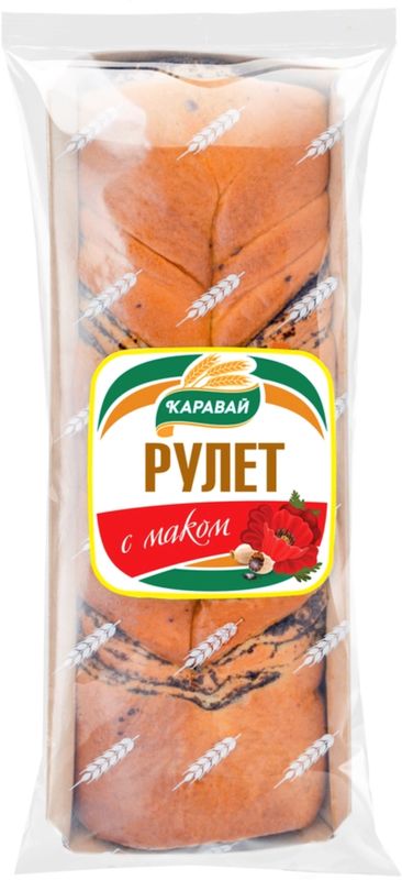 

Рулет Каравай с маком 250 г
