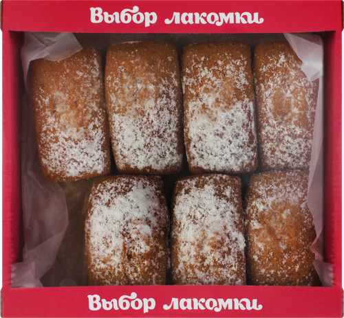 

Кекс Выбор лакомки Буханочки творожный с сахарной посыпкой 360 г