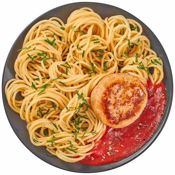 Биточек куриный со спагетти Шеф Перекресток 250 г