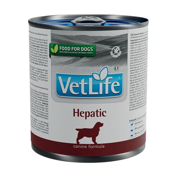 Farmina Vet Life Hepatic Диетический корм для собак при заболевание печени, 300г