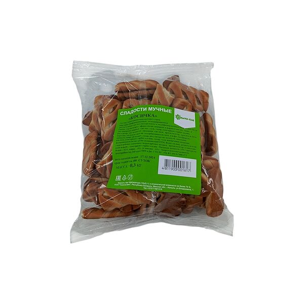Сладость мучная Косичка 300г