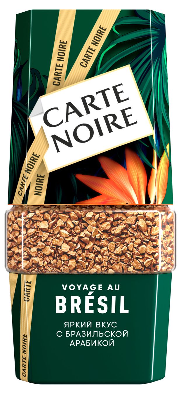 

Кофе растворимый Carte Noire Voyage Au Bresil, 90 г