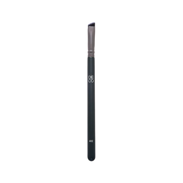 Кисть Deco Make Up Brush Eyebrows для бровей синтетическая, скошенная №402