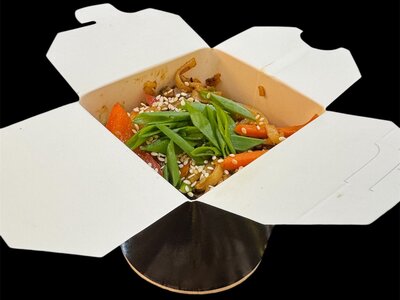 Лапша удон с курицей