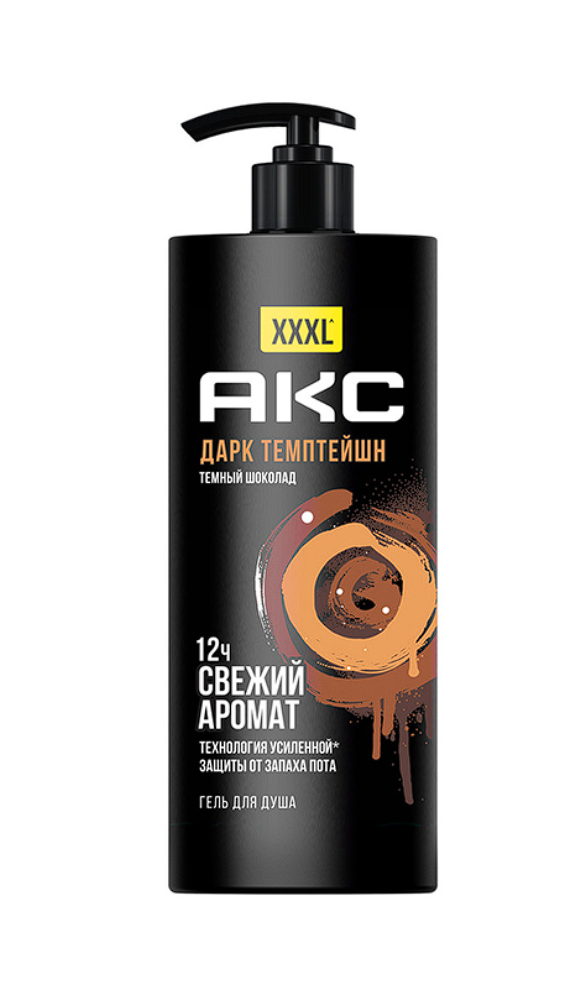 

Гель для душа Aкс Dark Temptation Темный шоколад 1 л