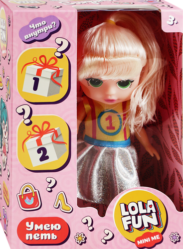 

Кукла Lola Fun с аксессуарами-сюрпризами, со звуковыми эффектами, Арт. MU-105B
