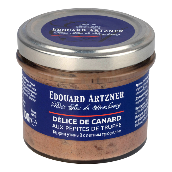 Террин утиный Edouard Artzner с белым летним трюфелем 100 г