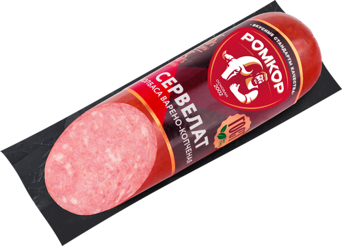 

Сервелат Ромкор варено-копченый 200 г