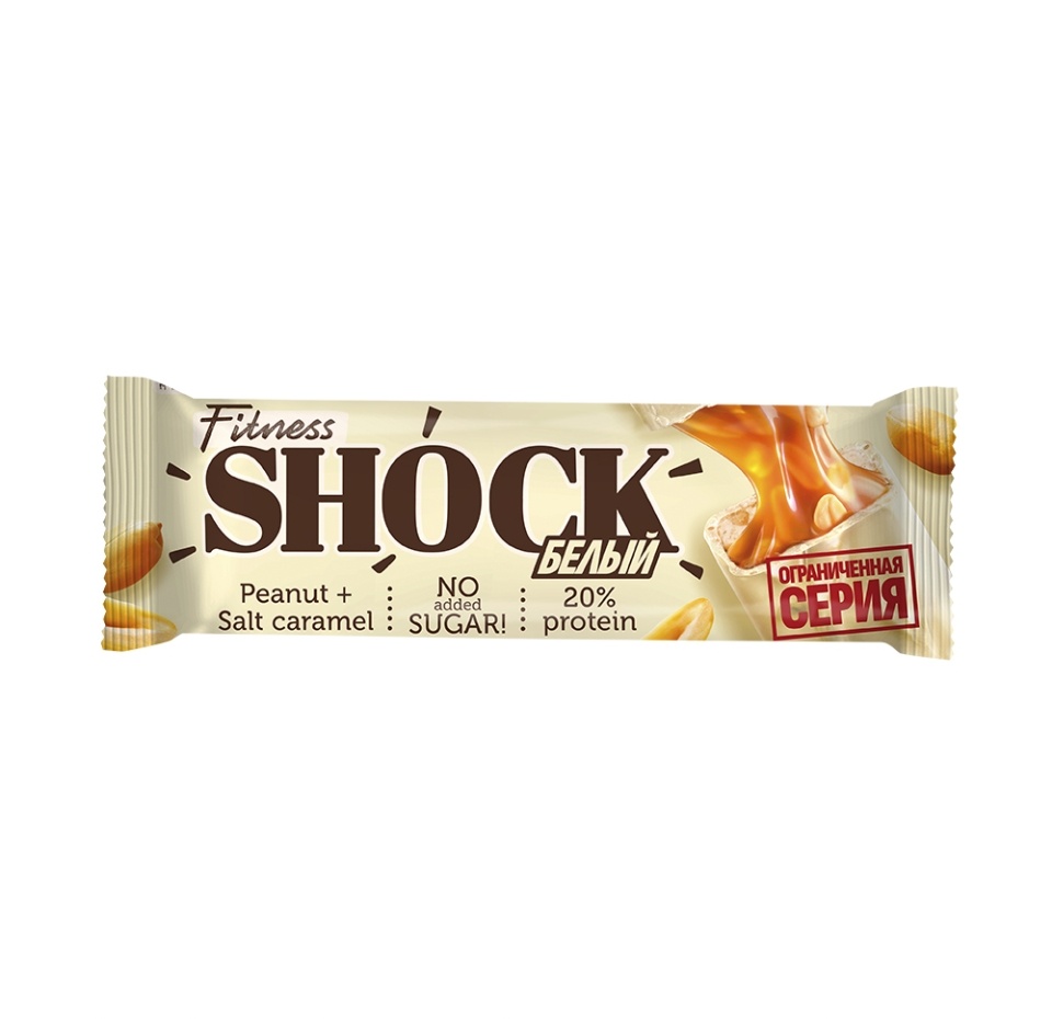 

Батончик глазированный FitnesShock Соленый арахис 50 г