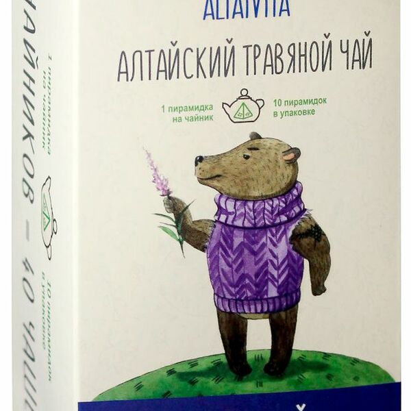 Чай травяной Altaivita Таежный 10 пирамидок х 4г