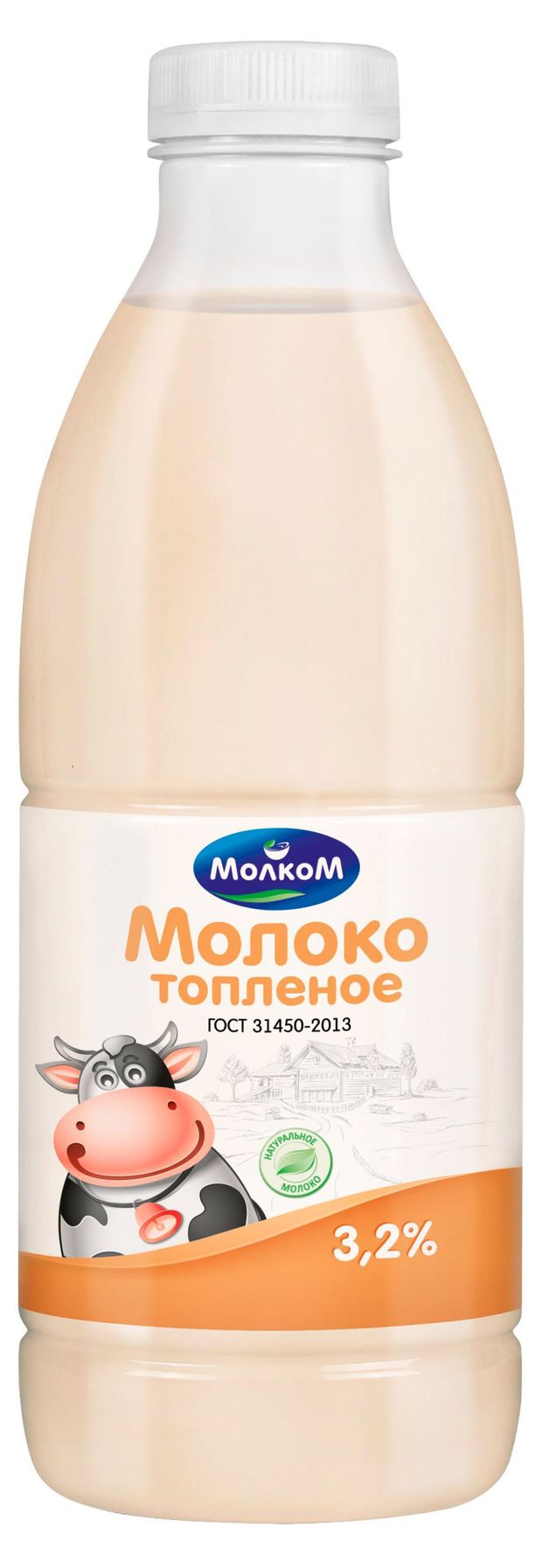 

Молоко питьевое МолкоМ топленое 3.2% 900 мл