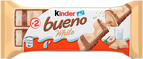 Батончик Kinder Bueno White с вафлями 39 г