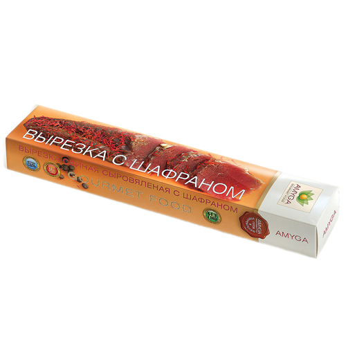 

Вырезка свиная Amyga с шафраном сыровяленая 250 г