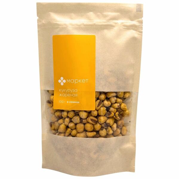 Зерна кукурузы обжаренные солёные Маркет 100 г