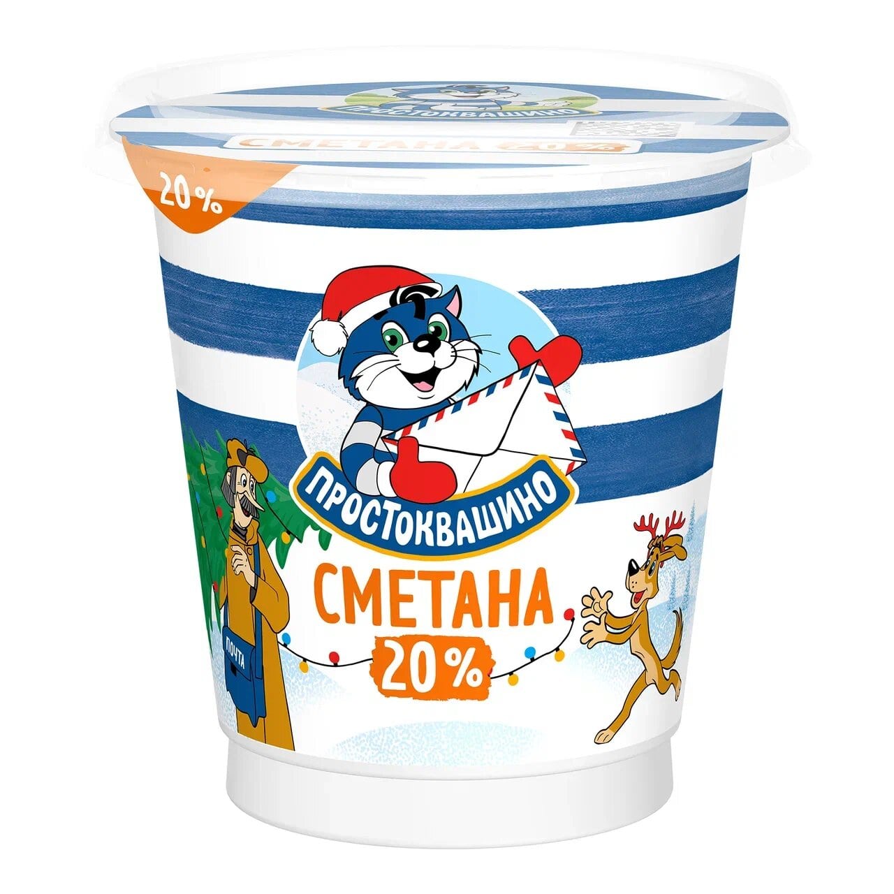 

Сметана Простоквашино 20% 300 г