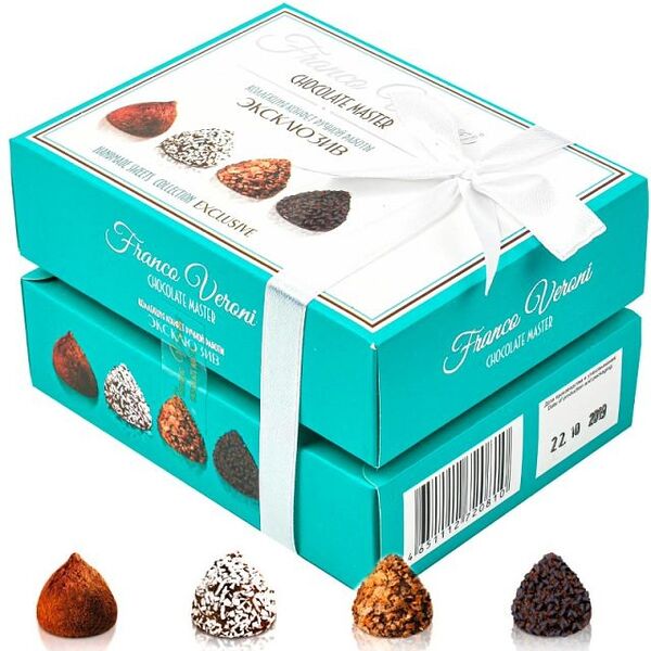 Набор конфет Franco Veroni Эксклюзив бирюза, 125 г