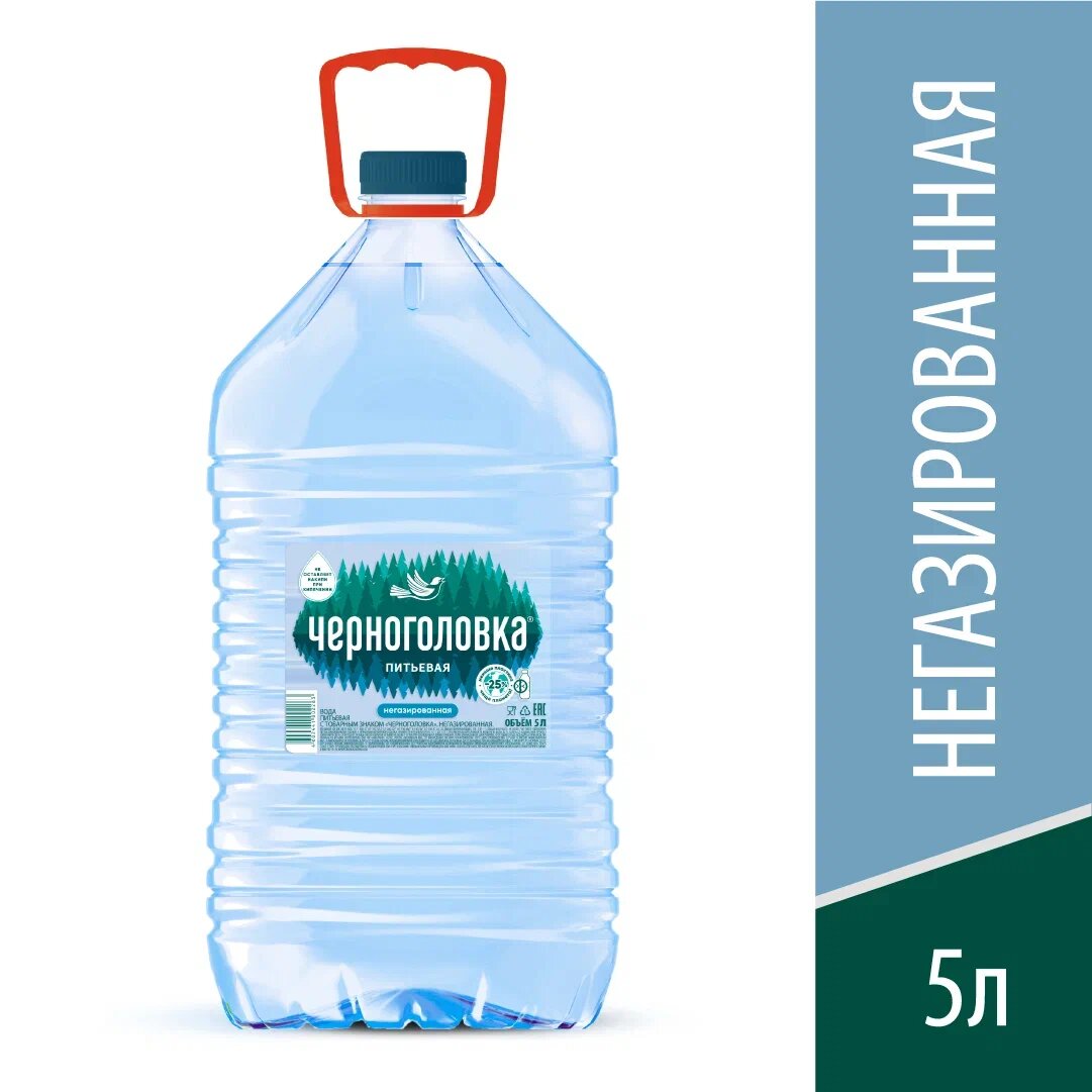 

Вода питьевая Черноголовка негазированная 5 л