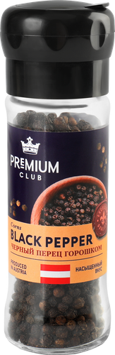 

Перец черный Premium Club мельница 50 г