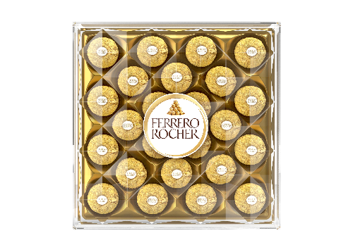 

Конфеты шоколадные Ferrero Rocher из молочного шоколада с начинкой из крема и лесного ореха 300 г