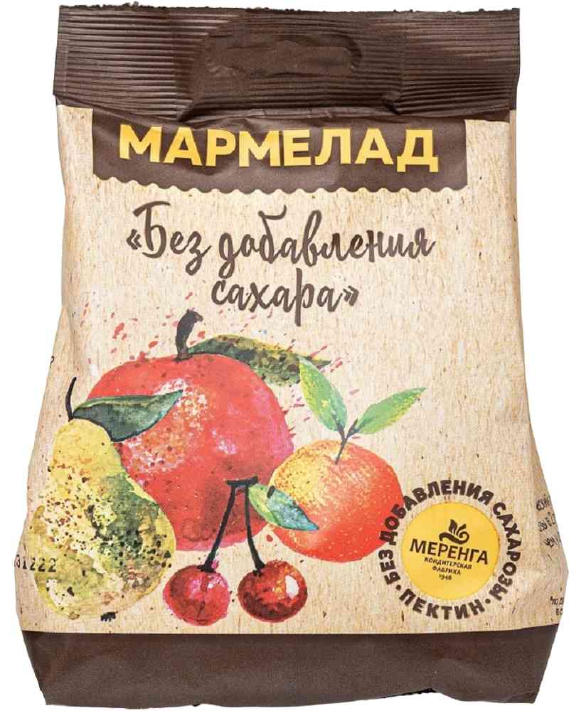 

Мармелад Меренга в кокосовой обсыпке, без сахара 220 г