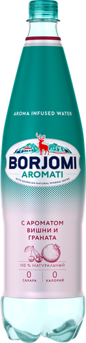 

Вода Borjomi Минеральная вишня-гранат 1 л