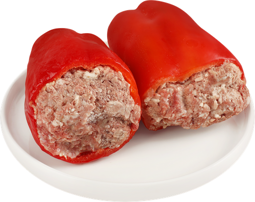 

Перец фаршированный Сытная тарелка вес