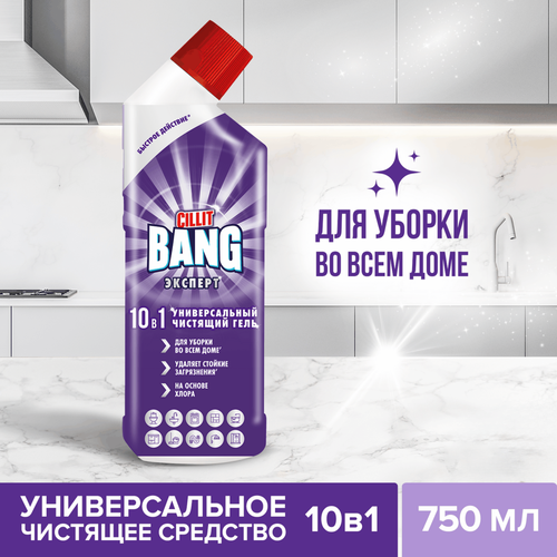 

Чистящее средство Cillit Bang универсальное 10 в 1 750 мл
