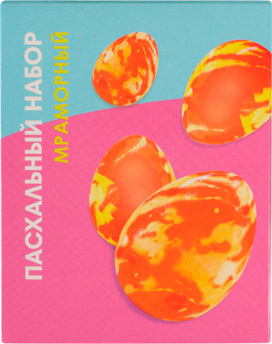 

Пасхальный набор для творчества Светлая Пасха Роскошь России Мраморный 4 шт., цвет в ассортименте