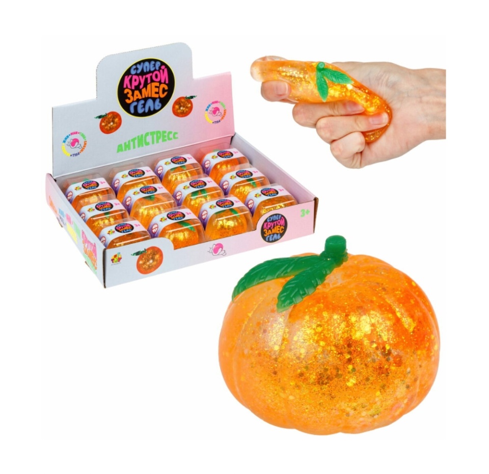 

Игрушка антистресс 1Toy Крутой замес Мандарин 1 шт