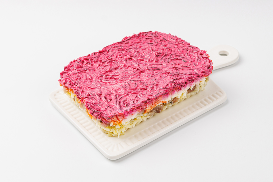 

Салат ВкусВилл Сельдь под шубой 600 г