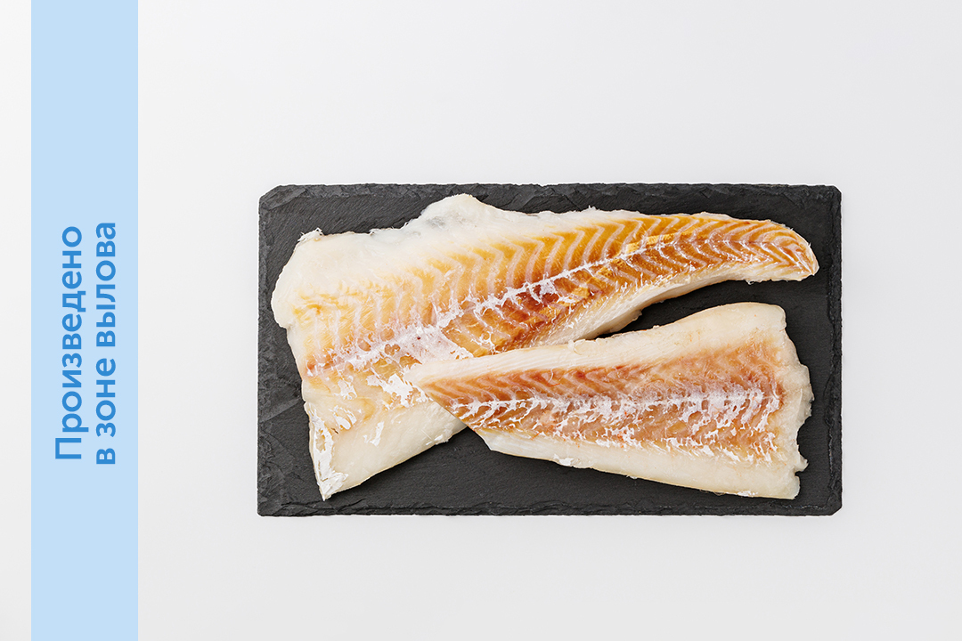 

Треска атлантическая филе без кожи ВкусВилл замороженная 600 г