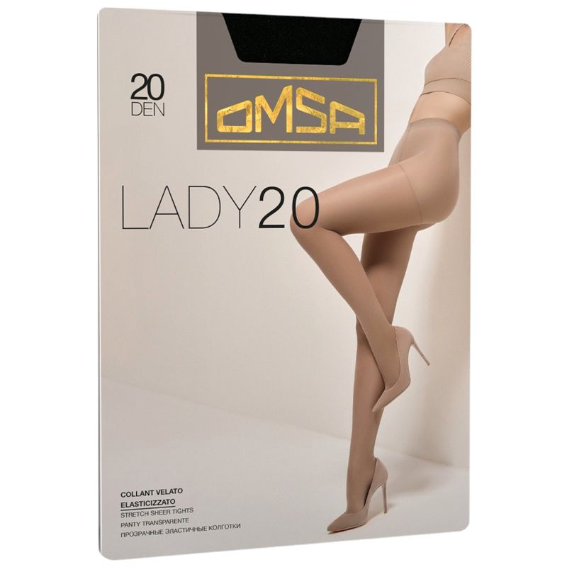 

Колготки женские Omsa Lady 20 den черные р. 3