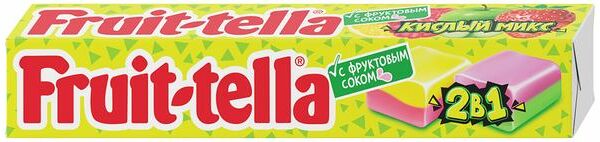 Жевательные конфеты Fruittella Кислый микс 41 г