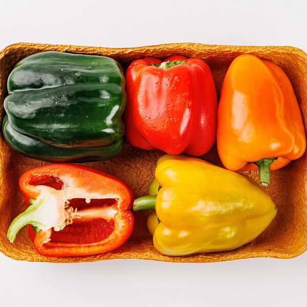 Перец сладкий ассорти 4 шт 600 г