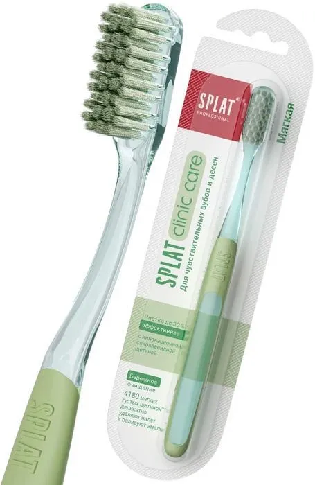

Зубная щетка Splat Professional Clinic Care мягкая, цвет в ассортименте