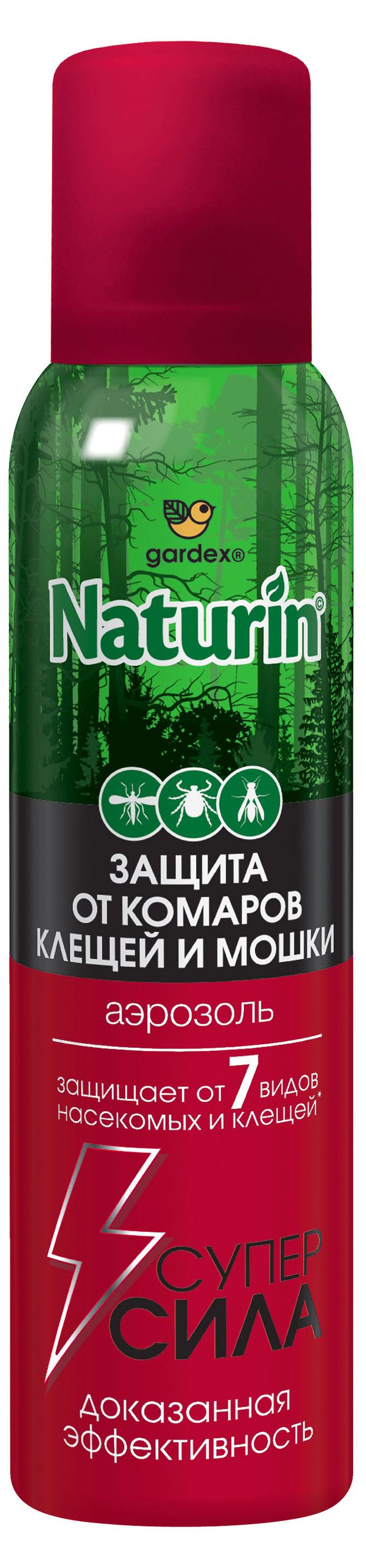 

Аэрозоль Gardex Naturin Супер сила 150 мл