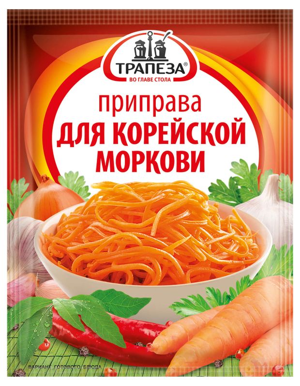 

Приправа Трапеза для корейской моркови